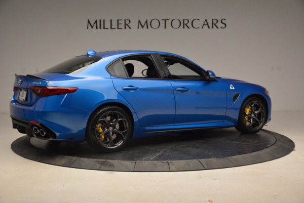 New 2018 Alfa Romeo Giulia Quadrifoglio for sale Sold at Bugatti of Greenwich in Greenwich CT 06830 8