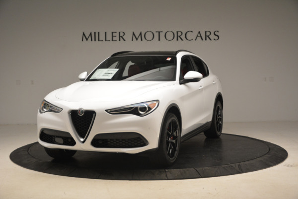 New 2018 Alfa Romeo Stelvio Ti Sport Q4 for sale Sold at Bugatti of Greenwich in Greenwich CT 06830 1