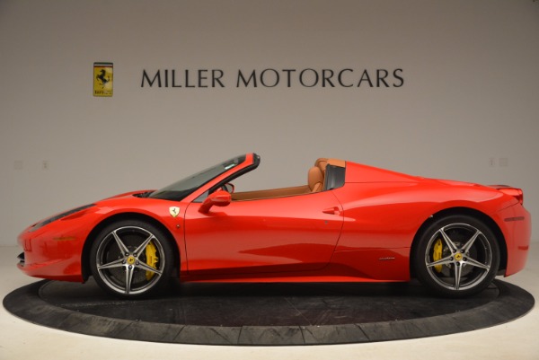 Used 2013 Ferrari 458 Spider for sale Sold at Bugatti of Greenwich in Greenwich CT 06830 3