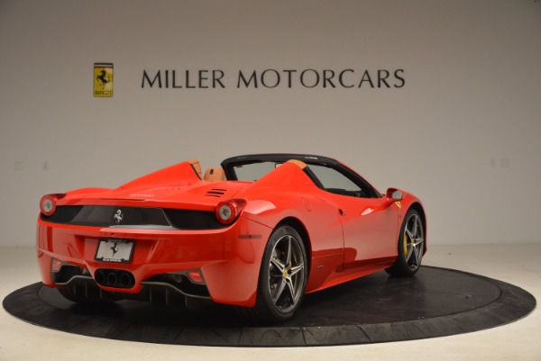 Used 2013 Ferrari 458 Spider for sale Sold at Bugatti of Greenwich in Greenwich CT 06830 7