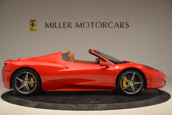 Used 2013 Ferrari 458 Spider for sale Sold at Bugatti of Greenwich in Greenwich CT 06830 9