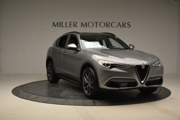 New 2018 Alfa Romeo Stelvio Ti Sport Q4 for sale Sold at Bugatti of Greenwich in Greenwich CT 06830 11