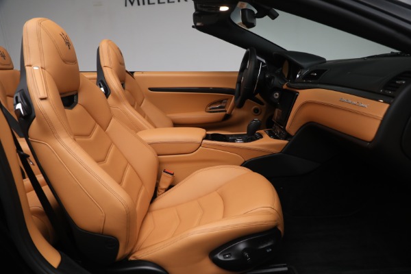 Used 2018 Maserati GranTurismo Sport Convertible for sale Sold at Bugatti of Greenwich in Greenwich CT 06830 27