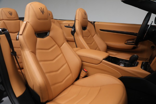 Used 2018 Maserati GranTurismo Sport Convertible for sale Sold at Bugatti of Greenwich in Greenwich CT 06830 28