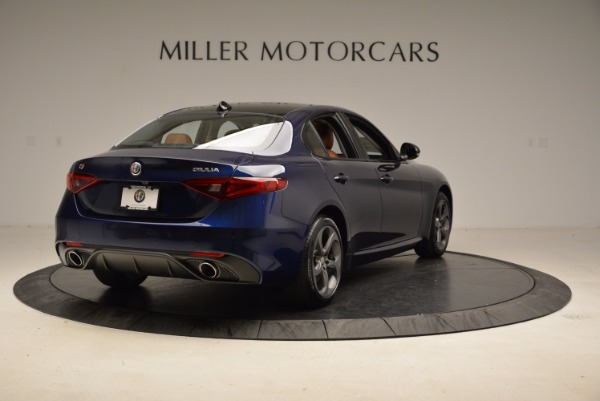 New 2018 Alfa Romeo Giulia Sport Q4 for sale Sold at Bugatti of Greenwich in Greenwich CT 06830 7