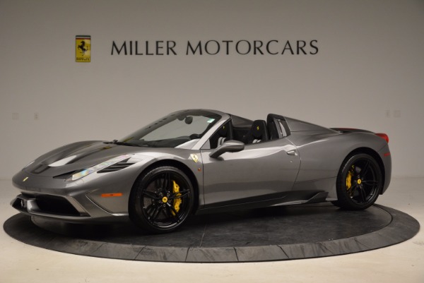 Used 2015 Ferrari 458 Speciale Aperta for sale Sold at Bugatti of Greenwich in Greenwich CT 06830 2