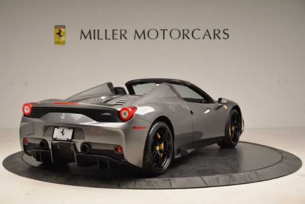 Used 2015 Ferrari 458 Speciale Aperta for sale Sold at Bugatti of Greenwich in Greenwich CT 06830 7