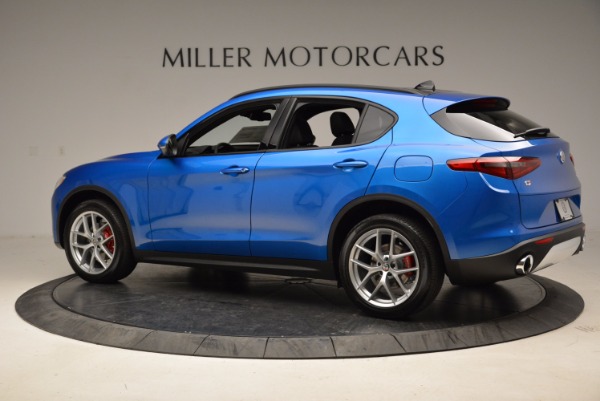 New 2018 Alfa Romeo Stelvio Ti Sport Q4 for sale Sold at Bugatti of Greenwich in Greenwich CT 06830 4