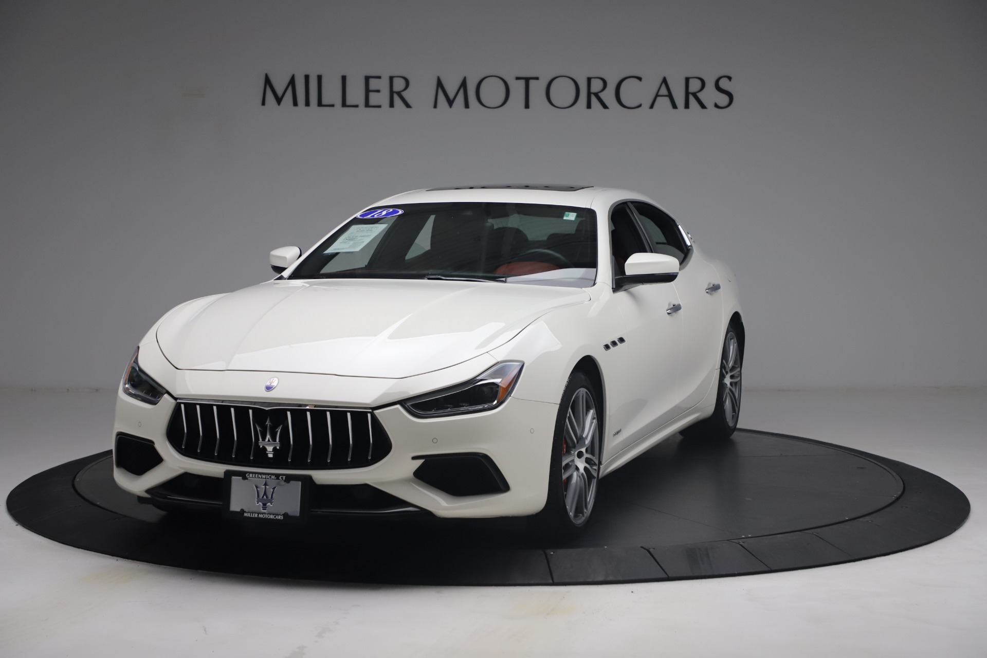 Used 2018 Maserati Ghibli S Q4 GranSport for sale Sold at Bugatti of Greenwich in Greenwich CT 06830 1