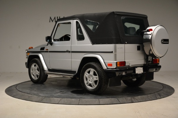 Used 1999 Mercedes Benz G500 Cabriolet for sale Sold at Bugatti of Greenwich in Greenwich CT 06830 15