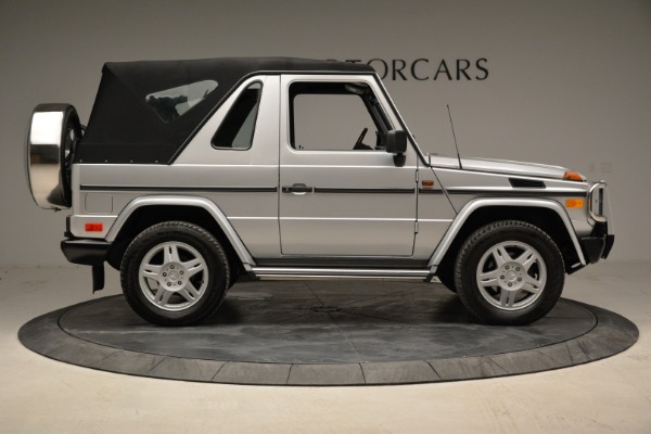 Used 1999 Mercedes Benz G500 Cabriolet for sale Sold at Bugatti of Greenwich in Greenwich CT 06830 18