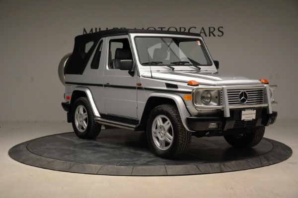 Used 1999 Mercedes Benz G500 Cabriolet for sale Sold at Bugatti of Greenwich in Greenwich CT 06830 19