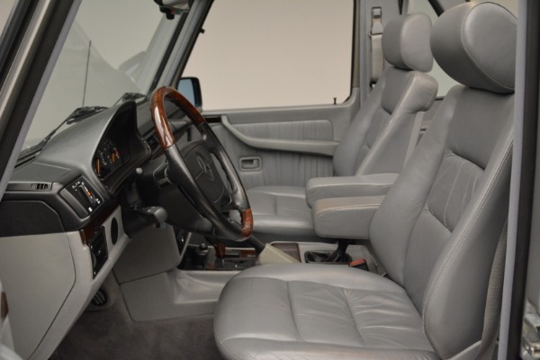 Used 1999 Mercedes Benz G500 Cabriolet for sale Sold at Bugatti of Greenwich in Greenwich CT 06830 23