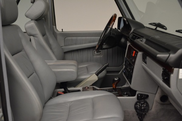 Used 1999 Mercedes-Benz G500 Cabriolet for sale Sold at Bugatti of Greenwich in Greenwich CT 06830 27