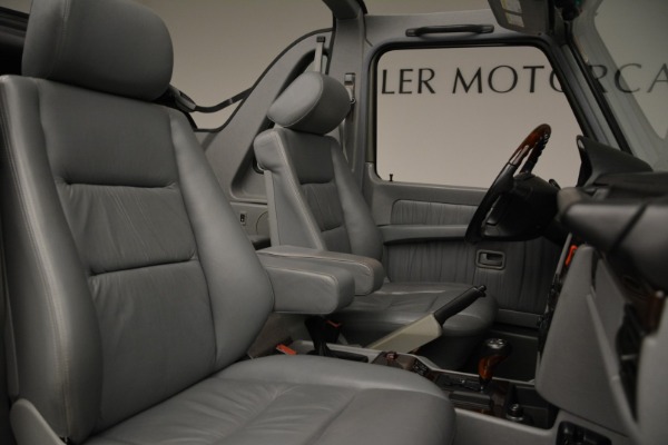 Used 1999 Mercedes-Benz G500 Cabriolet for sale Sold at Bugatti of Greenwich in Greenwich CT 06830 28