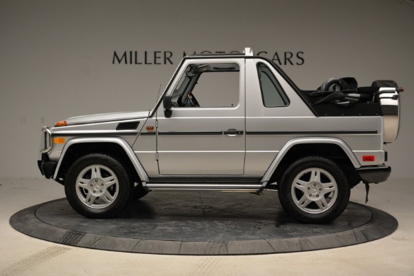 Used 1999 Mercedes Benz G500 Cabriolet for sale Sold at Bugatti of Greenwich in Greenwich CT 06830 3