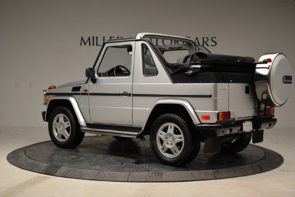 Used 1999 Mercedes Benz G500 Cabriolet for sale Sold at Bugatti of Greenwich in Greenwich CT 06830 4