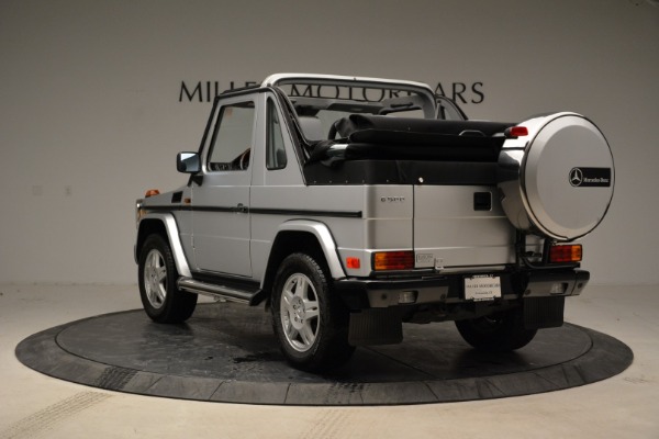 Used 1999 Mercedes Benz G500 Cabriolet for sale Sold at Bugatti of Greenwich in Greenwich CT 06830 5