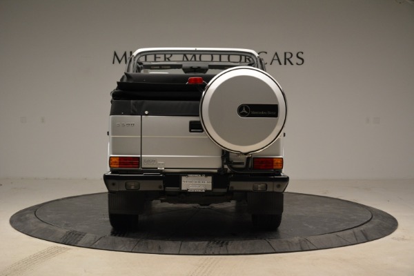 Used 1999 Mercedes-Benz G500 Cabriolet for sale Sold at Bugatti of Greenwich in Greenwich CT 06830 6