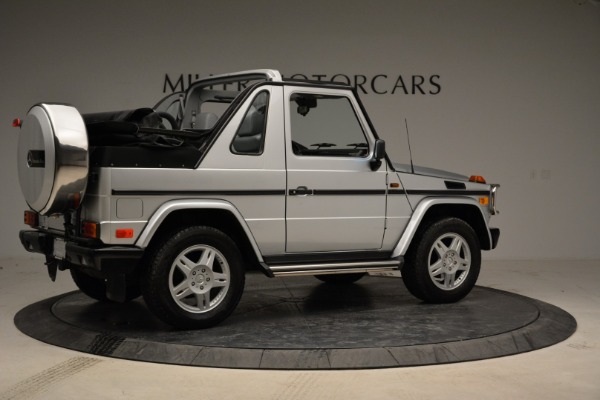 Used 1999 Mercedes Benz G500 Cabriolet for sale Sold at Bugatti of Greenwich in Greenwich CT 06830 8