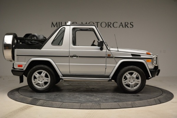 Used 1999 Mercedes Benz G500 Cabriolet for sale Sold at Bugatti of Greenwich in Greenwich CT 06830 9