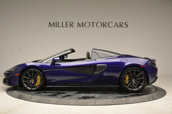 New 2018 McLaren 570S Spider for sale Sold at Bugatti of Greenwich in Greenwich CT 06830 3