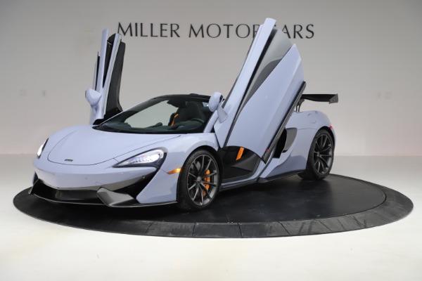 Used 2018 McLaren 570S Spider for sale Sold at Bugatti of Greenwich in Greenwich CT 06830 18