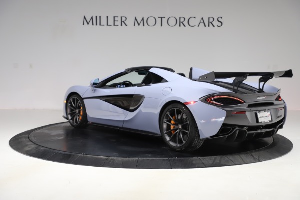 Used 2018 McLaren 570S Spider for sale Sold at Bugatti of Greenwich in Greenwich CT 06830 3