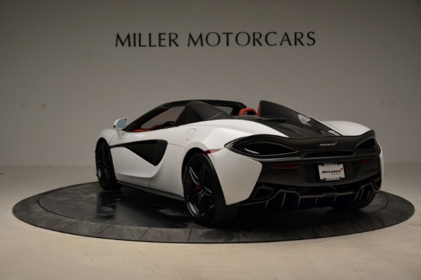 New 2018 McLaren 570S Spider for sale Sold at Bugatti of Greenwich in Greenwich CT 06830 5