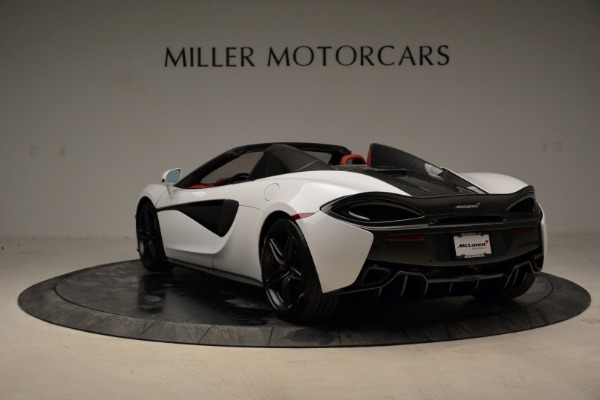 Used 2018 McLaren 570S Spider for sale Sold at Bugatti of Greenwich in Greenwich CT 06830 5