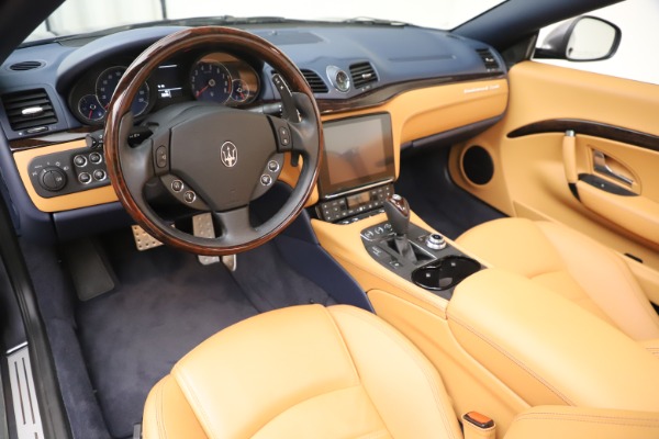 Used 2018 Maserati GranTurismo Sport Convertible for sale Sold at Bugatti of Greenwich in Greenwich CT 06830 19