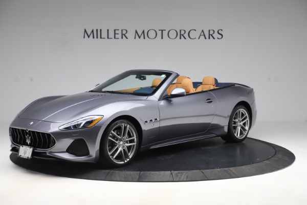 Used 2018 Maserati GranTurismo Sport Convertible for sale Sold at Bugatti of Greenwich in Greenwich CT 06830 2