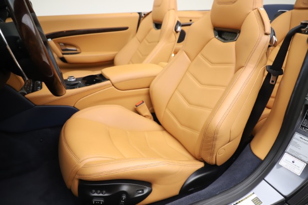 Used 2018 Maserati GranTurismo Sport Convertible for sale Sold at Bugatti of Greenwich in Greenwich CT 06830 21