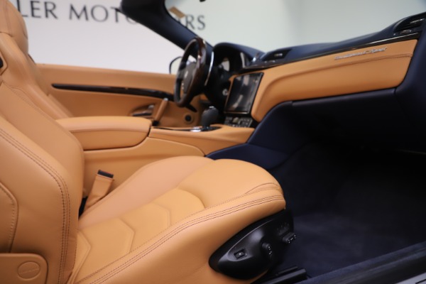 Used 2018 Maserati GranTurismo Sport Convertible for sale Sold at Bugatti of Greenwich in Greenwich CT 06830 27