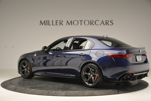 New 2018 Alfa Romeo Giulia Quadrifoglio for sale Sold at Bugatti of Greenwich in Greenwich CT 06830 4