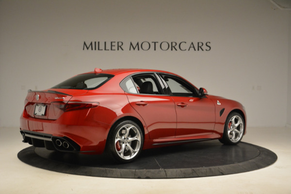 New 2018 Alfa Romeo Giulia Quadrifoglio for sale Sold at Bugatti of Greenwich in Greenwich CT 06830 8