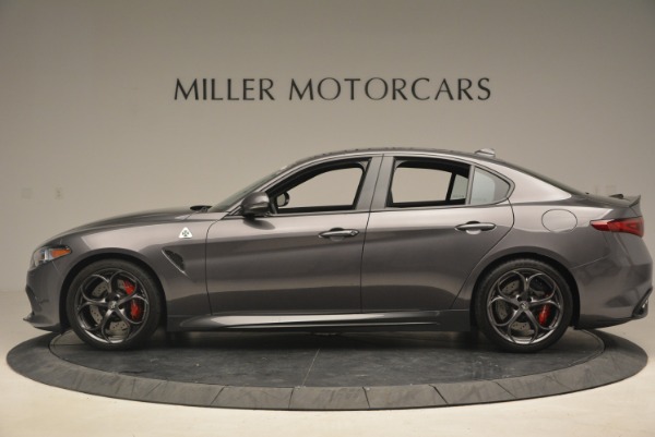 New 2018 Alfa Romeo Giulia Quadrifoglio for sale Sold at Bugatti of Greenwich in Greenwich CT 06830 3