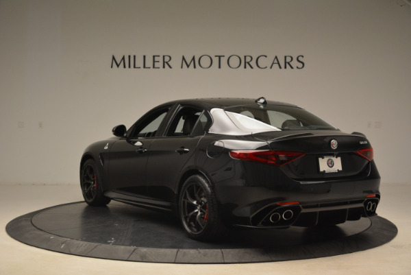 New 2018 Alfa Romeo Giulia Quadrifoglio for sale Sold at Bugatti of Greenwich in Greenwich CT 06830 5