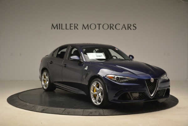 New 2018 Alfa Romeo Giulia Quadrifoglio for sale Sold at Bugatti of Greenwich in Greenwich CT 06830 11