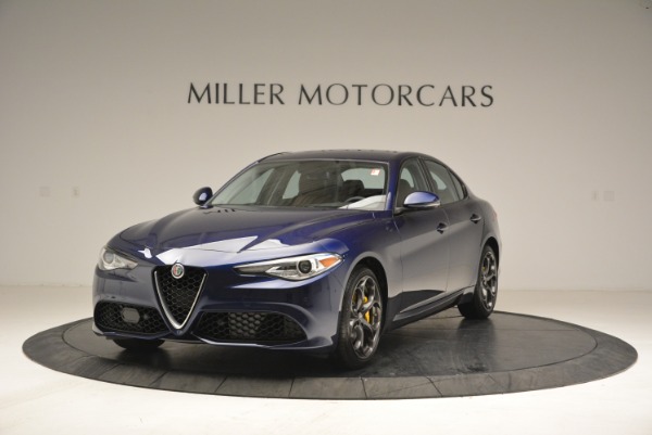 New 2018 Alfa Romeo Giulia Ti Sport Q4 for sale Sold at Bugatti of Greenwich in Greenwich CT 06830 1