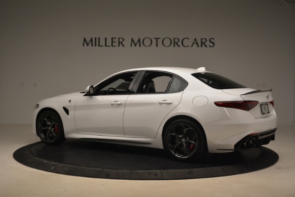 New 2018 Alfa Romeo Giulia Quadrifoglio for sale Sold at Bugatti of Greenwich in Greenwich CT 06830 4