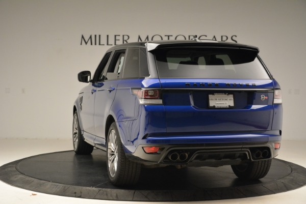 Used 2015 Land Rover Range Rover Sport SVR for sale Sold at Bugatti of Greenwich in Greenwich CT 06830 5