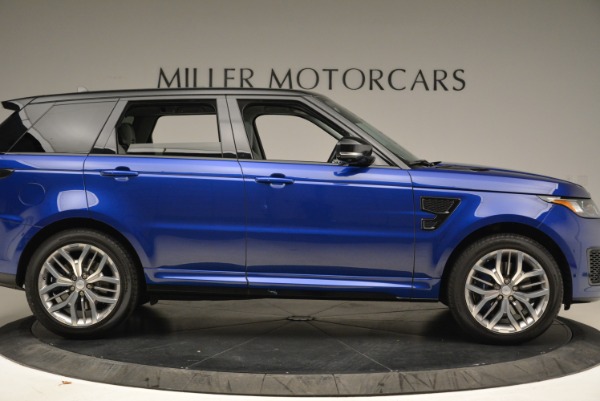 Used 2015 Land Rover Range Rover Sport SVR for sale Sold at Bugatti of Greenwich in Greenwich CT 06830 9