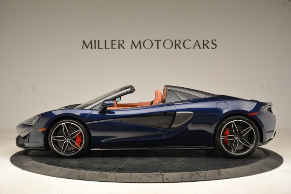 New 2018 McLaren 570S Spider for sale Sold at Bugatti of Greenwich in Greenwich CT 06830 3