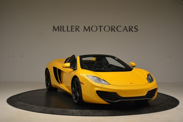 Used 2014 McLaren MP4-12C Spider for sale Sold at Bugatti of Greenwich in Greenwich CT 06830 11