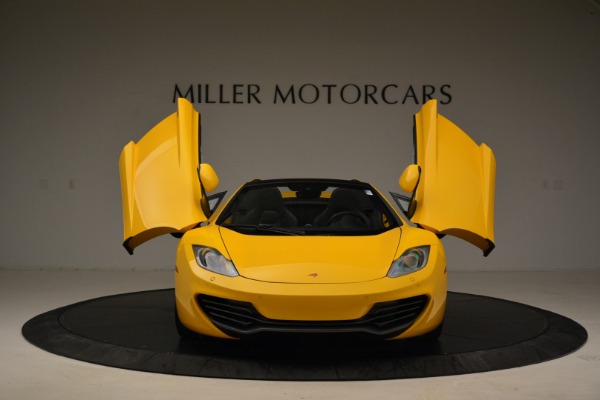 Used 2014 McLaren MP4-12C Spider for sale Sold at Bugatti of Greenwich in Greenwich CT 06830 13