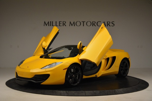 Used 2014 McLaren MP4-12C Spider for sale Sold at Bugatti of Greenwich in Greenwich CT 06830 14