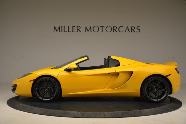 Used 2014 McLaren MP4-12C Spider for sale Sold at Bugatti of Greenwich in Greenwich CT 06830 3