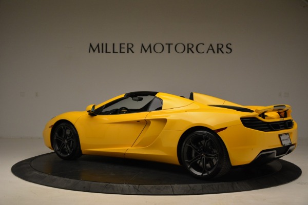 Used 2014 McLaren MP4-12C Spider for sale Sold at Bugatti of Greenwich in Greenwich CT 06830 4