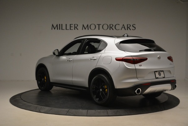 New 2018 Alfa Romeo Stelvio Ti Sport Q4 for sale Sold at Bugatti of Greenwich in Greenwich CT 06830 5